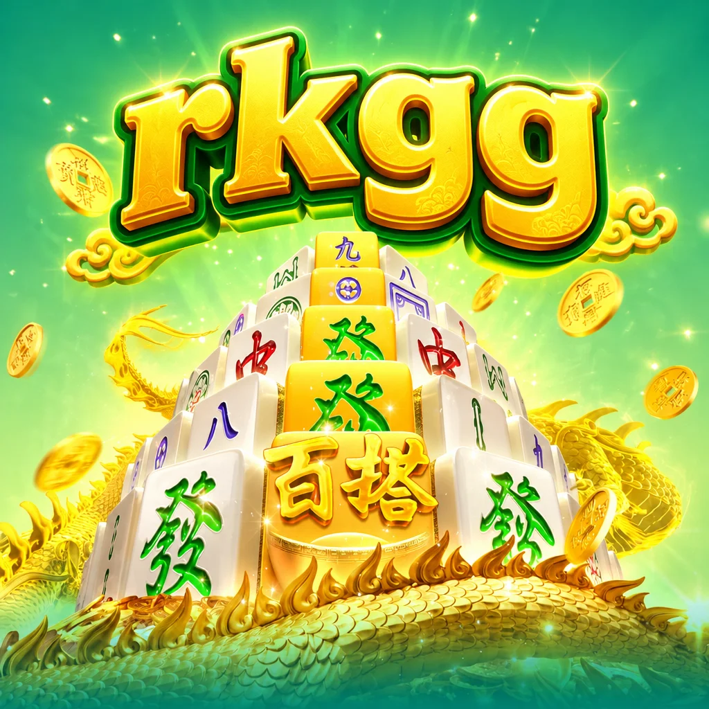 Banner rkgg menampilkan ubin mahjong khas Mahjong Ways 2 dengan nuansa oriental